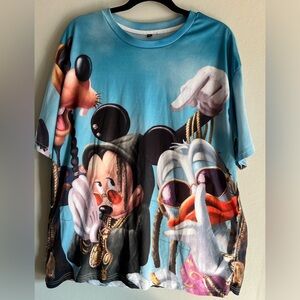 Mickey, Donald, Goofy shirt L